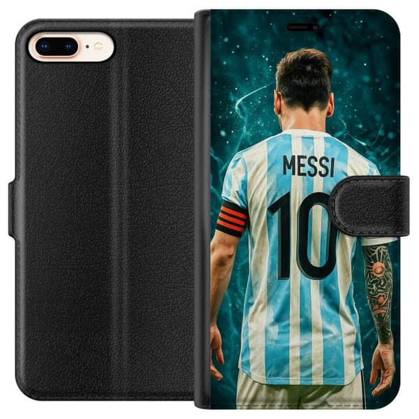 Apple iPhone 7 Plus Lommeboketui Messi