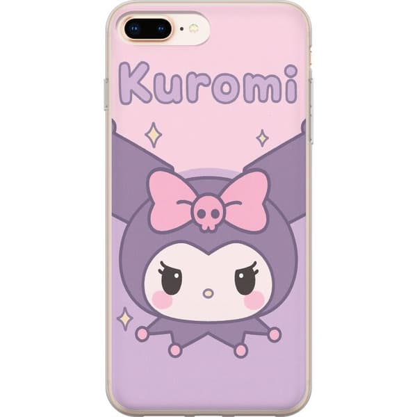 Apple iPhone 8 Plus Genomskinligt Skal Kuromi Kawaii
