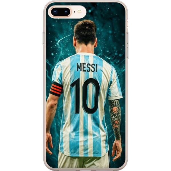 Apple iPhone 8 Plus Genomskinligt Skal Messi