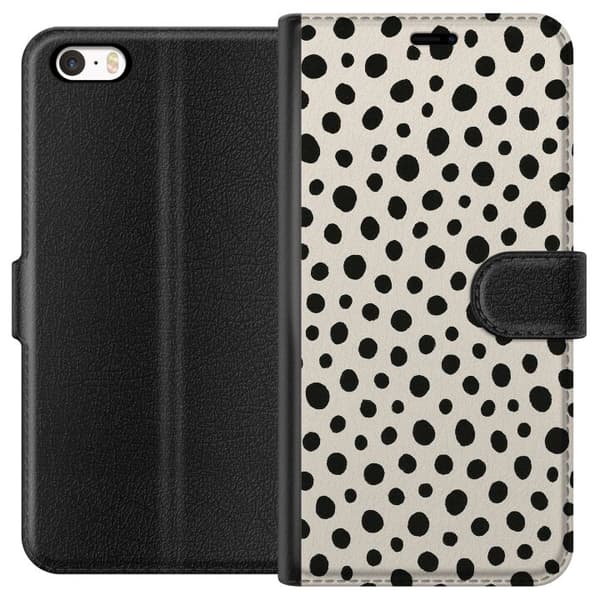 Apple iPhone SE (2016) Tegnebogsetui Dot Dance