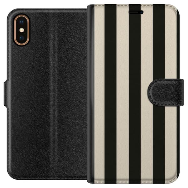 Apple iPhone XS Lommeboketui Linjestrøm