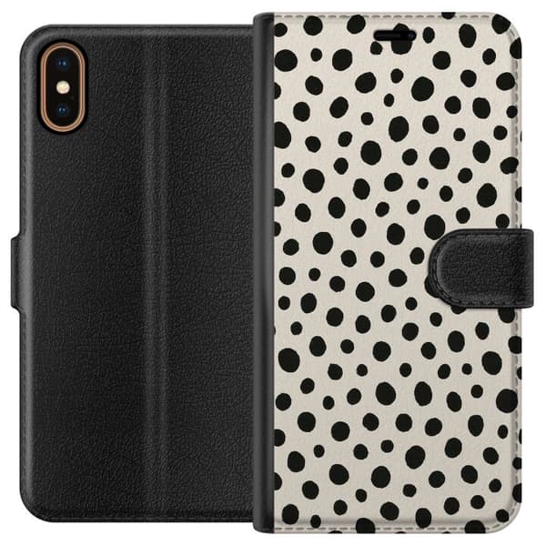 Apple iPhone XS Lommeboketui Dot Dance
