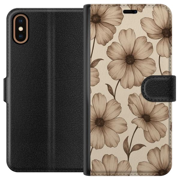 Apple iPhone XS Tegnebogsetui Pastel Rush