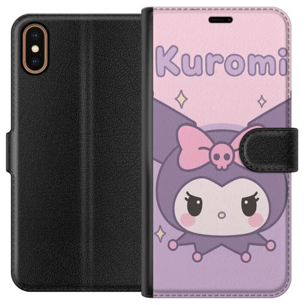 Apple iPhone XS Lommeboketui Kuromi Kawaii