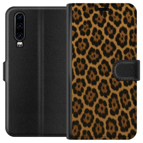 Huawei P30 Tegnebogsetui PredaDots