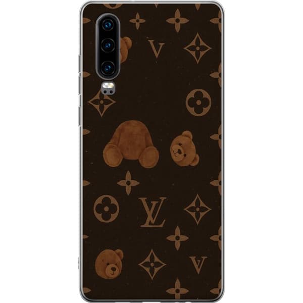 Huawei P30 Gjennomsiktig deksel Plush Luxe