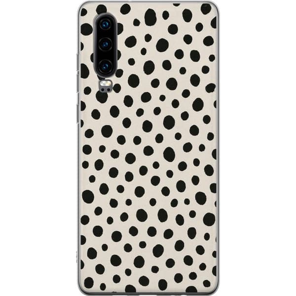 Huawei P30 Läpinäkyvä kuori Dot Dance