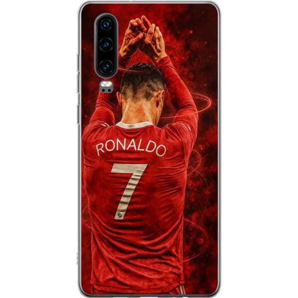 Huawei P30 Läpinäkyvä kuori Ronaldo