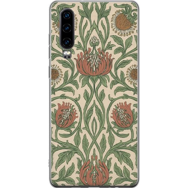 Huawei P30 Läpinäkyvä kuori Petali Yksityiskohdat