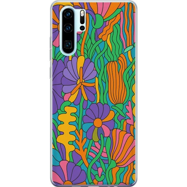 Huawei P30 Pro Genomskinligt Skal Color Pop