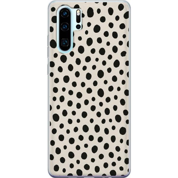 Huawei P30 Pro Genomskinligt Skal Dot Dance