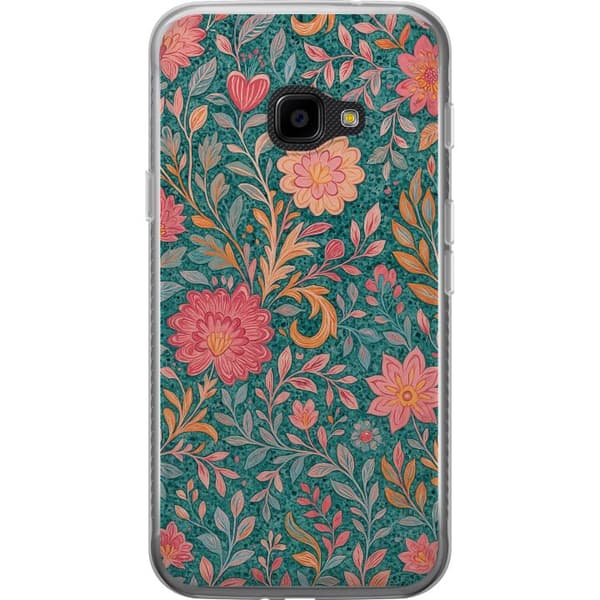 Samsung Galaxy Xcover 4 Genomskinligt Skal Floral Dream