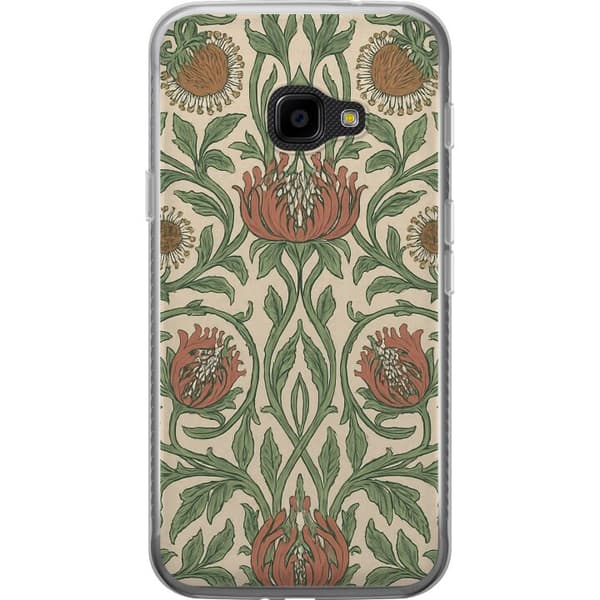 Samsung Galaxy Xcover 4 Gennemsigtig cover Blad Detaljer