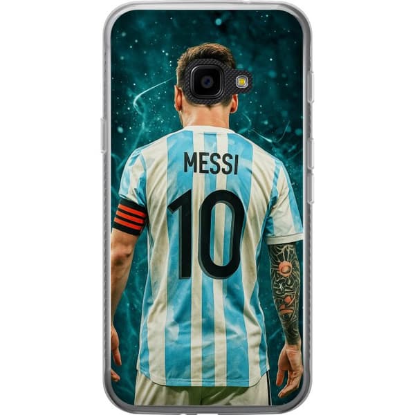 Samsung Galaxy Xcover 4 Läpinäkyvä kuori Messi