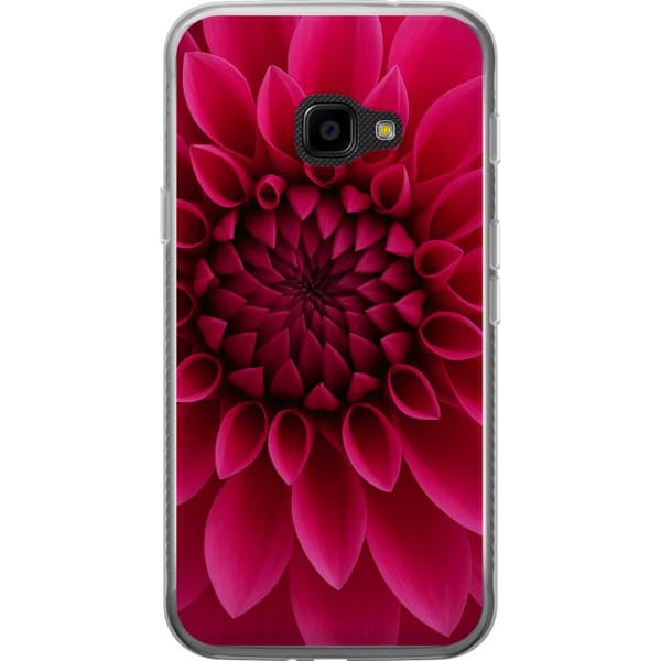 Samsung Galaxy Xcover 4 Läpinäkyvä kuori Rosecore