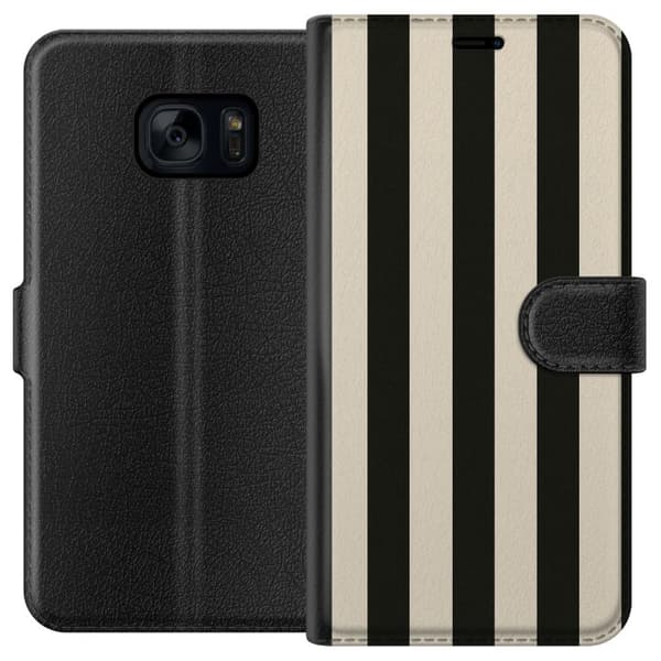 Samsung Galaxy S7 Lommeboketui Linjestrøm
