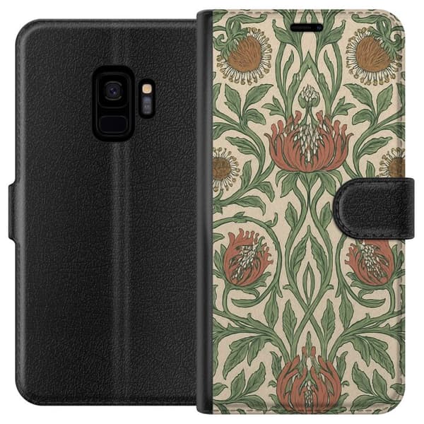 Samsung Galaxy S9 Lommeboketui Bladedetaljer