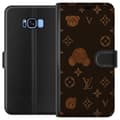 Miniatyrbillede 1 af 3: Samsung Galaxy S8 Tegnebogsetui Plush Luxe