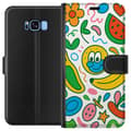 Miniatyrbillede 1 af 3: Samsung Galaxy S8 Tegnebogsetui Sommerfugle Slør