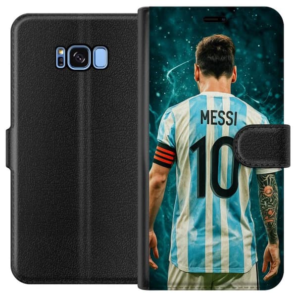 Samsung Galaxy S8 Tegnebogsetui Messi