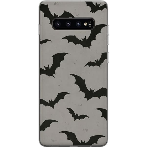 Samsung Galaxy S10 Läpinäkyvä kuori Flutterprint