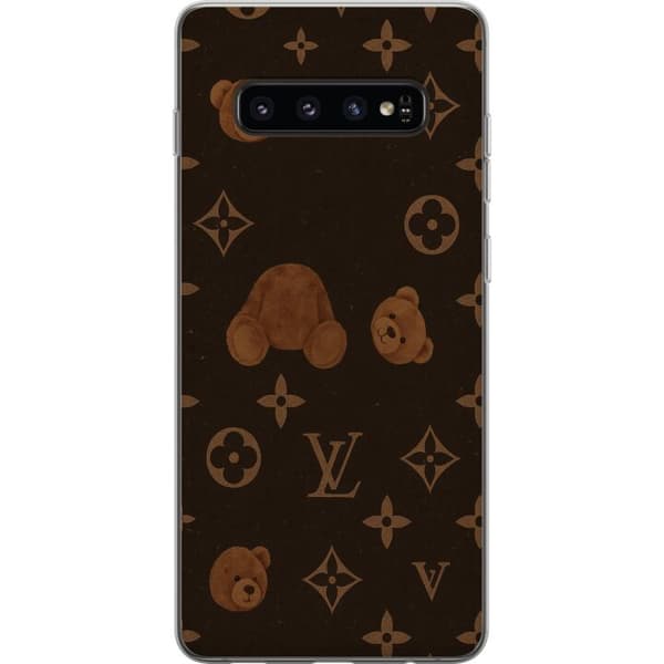 Samsung Galaxy S10 Gennemsigtig cover Plush Luxe