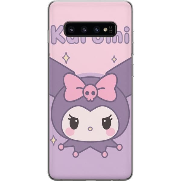 Samsung Galaxy S10 Gjennomsiktig deksel Kuromi Kawaii