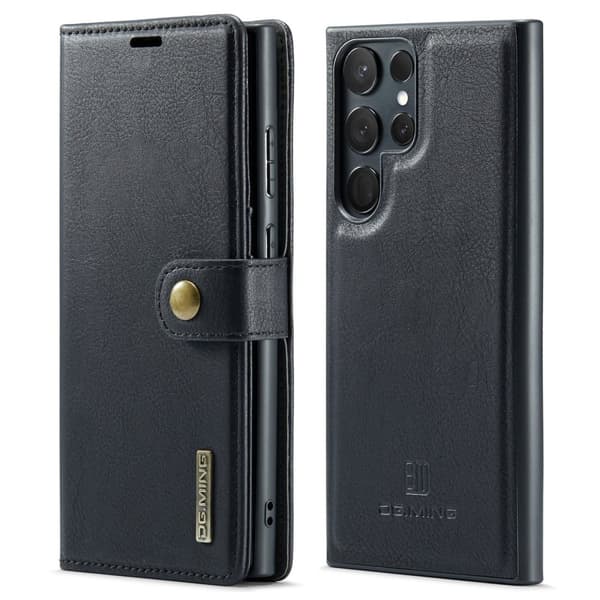 Samsung Galaxy S24 Ultra - Multifunktionellt Fodral i Läder