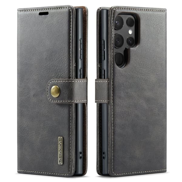 Samsung Galaxy S24 Ultra - Multifunktionellt Fodral i Läder