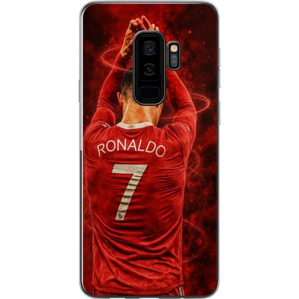 Samsung Galaxy S9+ Läpinäkyvä kuori Ronaldo