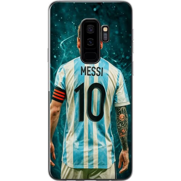 Samsung Galaxy S9+ Gjennomsiktig deksel Messi