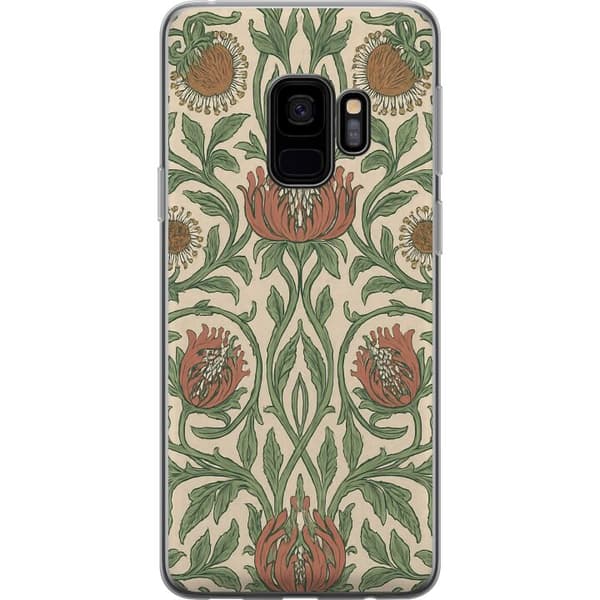 Samsung Galaxy S9 Gennemsigtig cover Blad Detaljer
