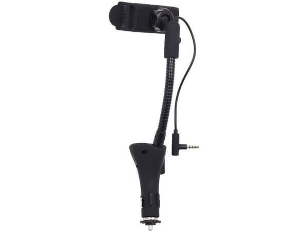 Gembird TA-CHU3 - Hands-free car kit / FM transmitter / charger for mobiltelefon