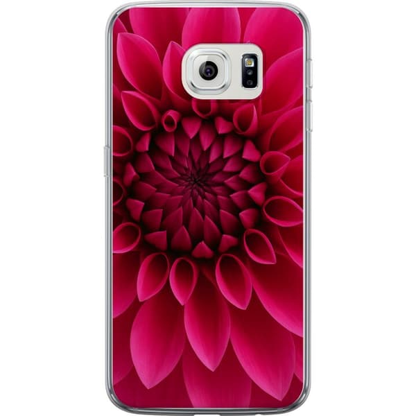 Samsung Galaxy S6 edge Läpinäkyvä kuori Rosecore