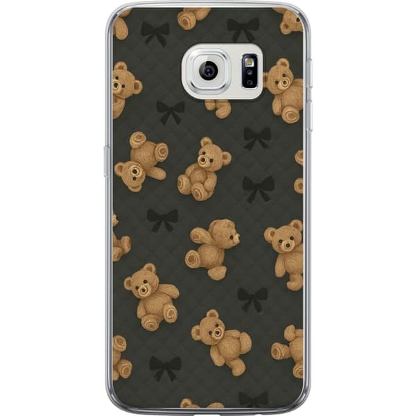 Samsung Galaxy S6 edge Läpinäkyvä kuori Teddy Halauksia