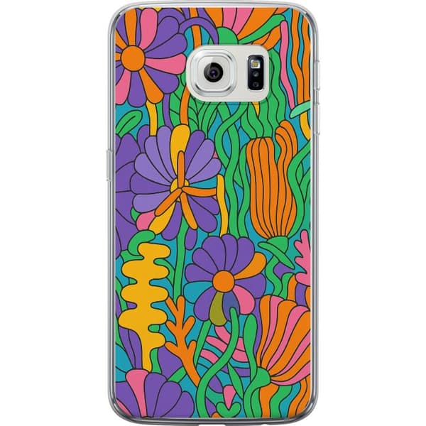 Samsung Galaxy S6 edge Gennemsigtig cover Farveeksplosion