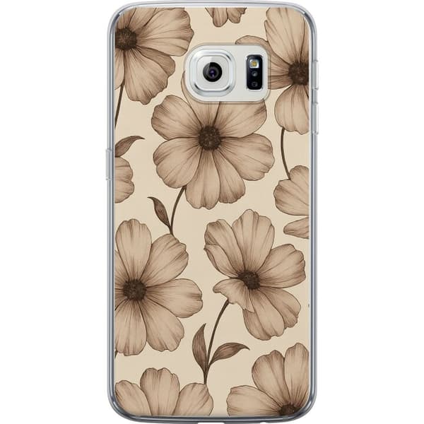Samsung Galaxy S6 edge Genomskinligt Skal Pastel Rush