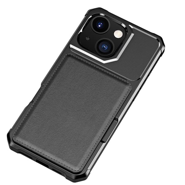 iPhone 14 Kortfodral - Slimmat Fodral med Stötdämpande Skydd