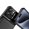 Miniatyrbild 5 av 11: iPhone 14 Pro Max Fodral - 4 Kortförvaring med Stötdämpande Skydd