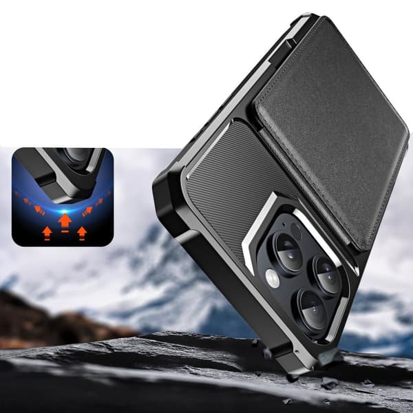 iPhone 14 Pro Max Kortfodral Ultratunt med Kortplatser