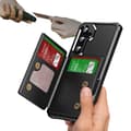 Miniatyrbild 8 av 11: Samsung Galaxy S24 Plus Mobilfodral - Rymmer 4 Kort och Har Kickstand