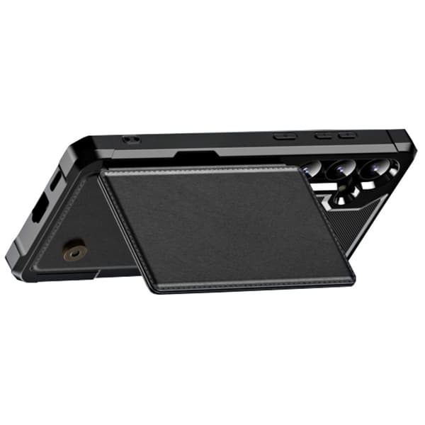 Samsung Galaxy S24 Plus Mobilfodral - Rymmer 4 Kort och Har Kickstand