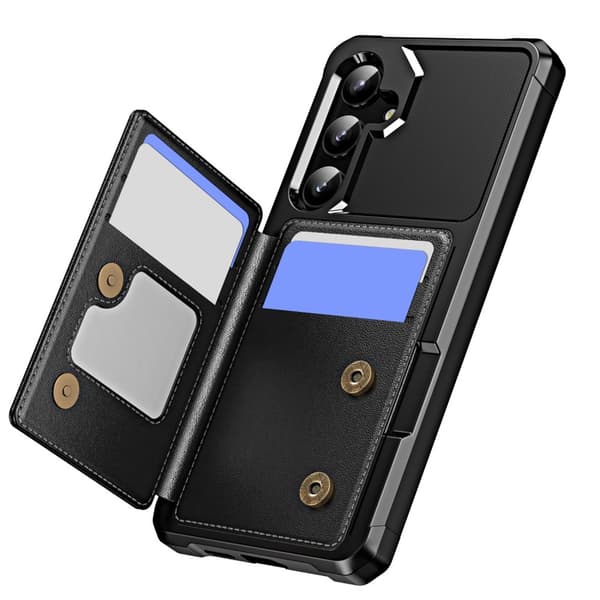 Samsung Galaxy S24 Plus Mobilfodral - Rymmer 4 Kort och Har Kickstand