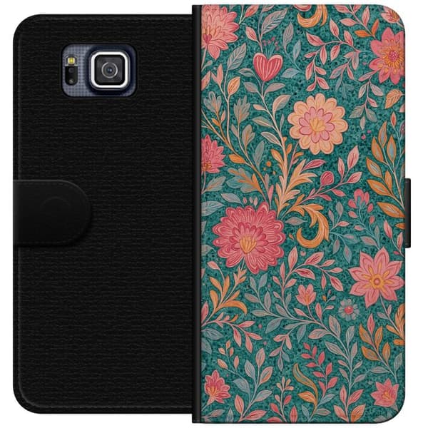 Samsung Galaxy Alpha Plånboksfodral Floral Dream