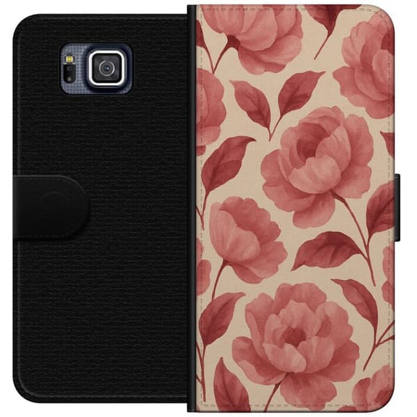 Samsung Galaxy Alpha Plånboksfodral Rose Bloom
