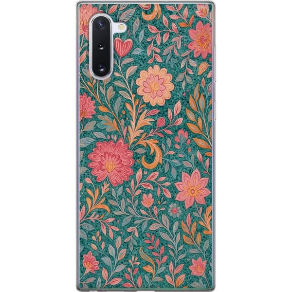 Samsung Galaxy Note10 Läpinäkyvä kuori Floral Dream