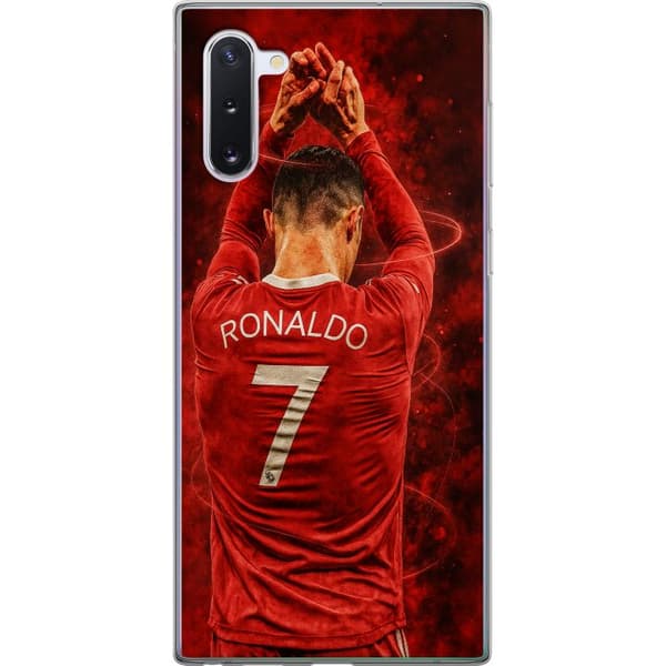 Samsung Galaxy Note10 Läpinäkyvä kuori Ronaldo