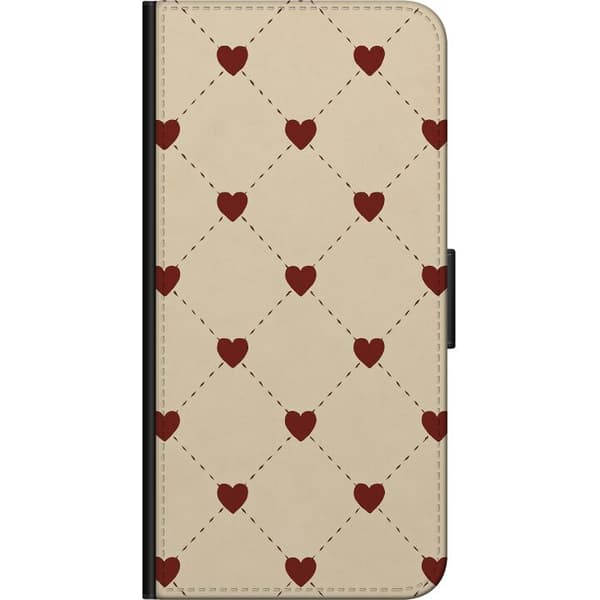 Samsung Galaxy Note10+ Plånboksfodral Heart Grid