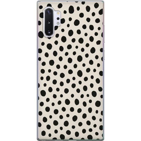 Samsung Galaxy Note10+ Läpinäkyvä kuori Dot Dance