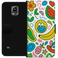 Miniatyrbillede 1 af 3: Samsung Galaxy Note 4 Tegnebogsetui Sommerfugle Slør